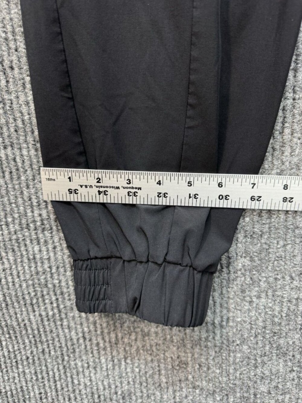 T By Talbots Cargo Jogger Pants Womens Medium Black Stretch Casual Athleisure - Picture 9 of 10